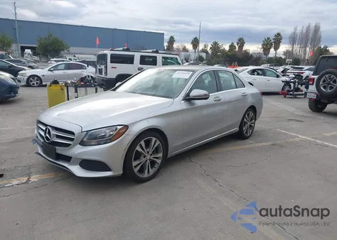 2016 Mercedes-Benz C 300 from USA, damaged, VIN 55SWF4JB1GU102269